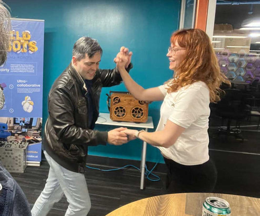 Boomboxing in the Robotics Startups Community