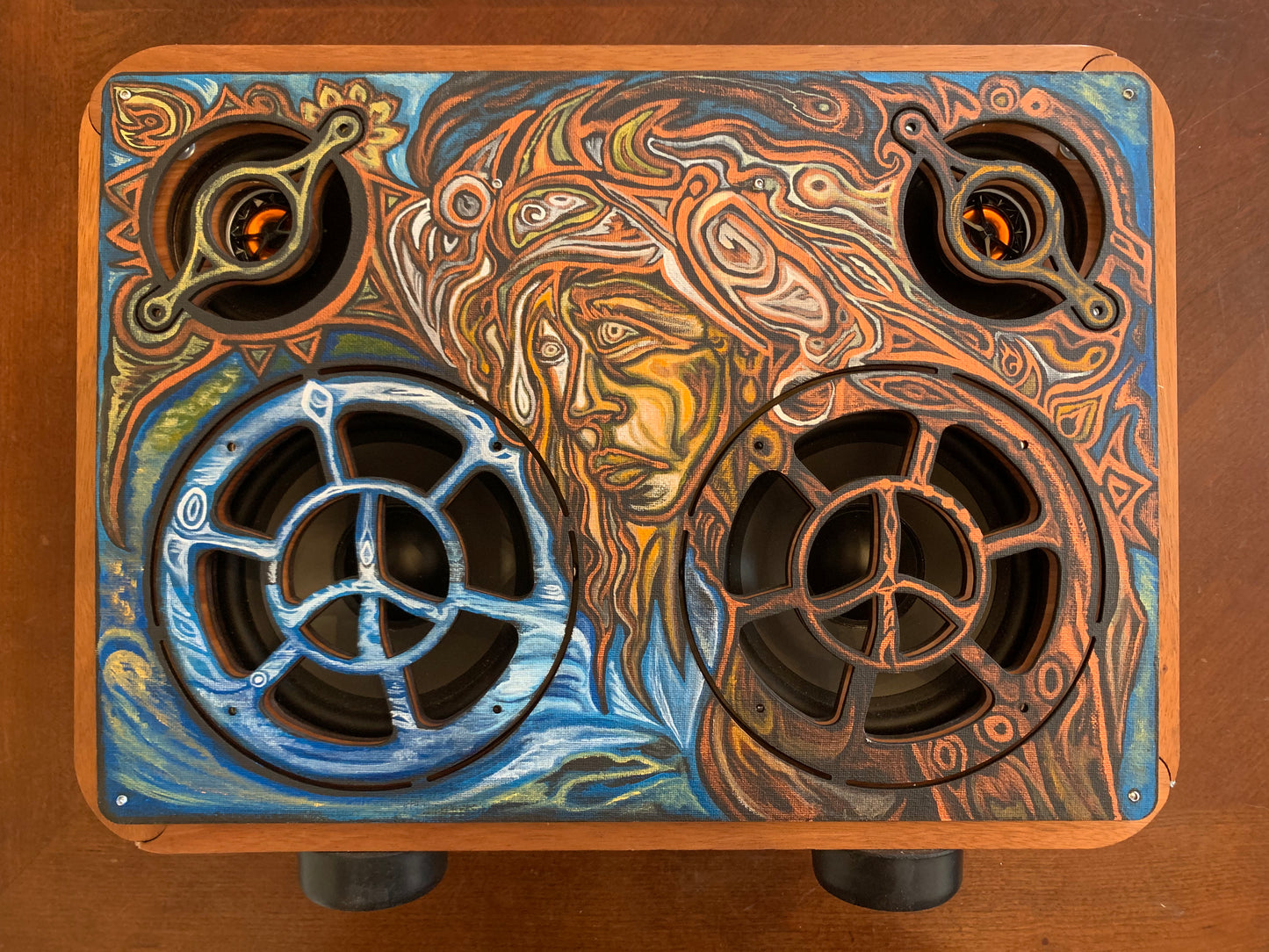 Face in Copper