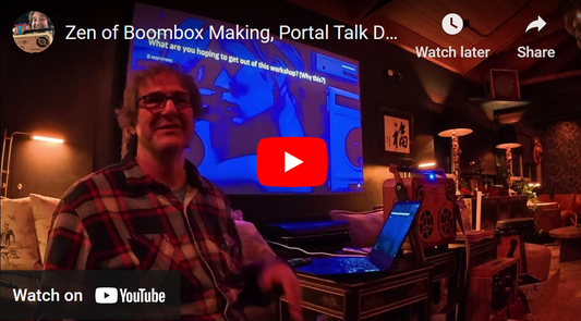 “The Zen of Boombox Making” Immersive Event at the Portal Marin