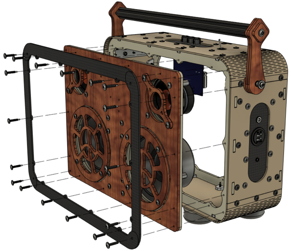 Festo Kit Box DIY Kit Boombox by MAKEBOOMBOXES – makeboomboxes