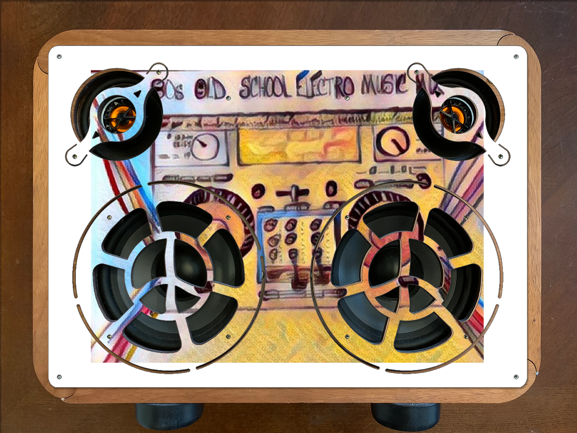 80s Old School Electro Music Box