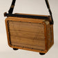 Handmade Wooden Boombox: made of Mahogany, Walnut, Cedar.